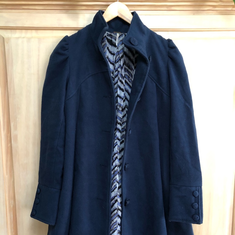 Free People Baby Doll Swing Jacket